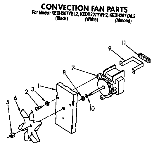 Convection fan
