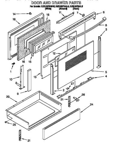 Door and drawer