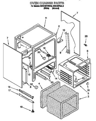 Oven chassis