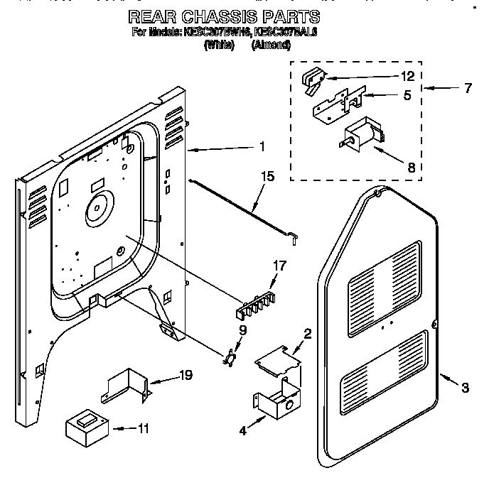 Rear chassis
