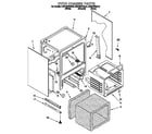 KitchenAid KESH307BAL6 oven chassis diagram