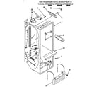 KitchenAid KSRS25QGBL00 refrigerator liner parts diagram