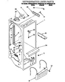 Refrigerator liner parts
