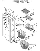 Freezer liner parts