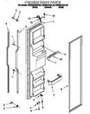 Freezer door parts