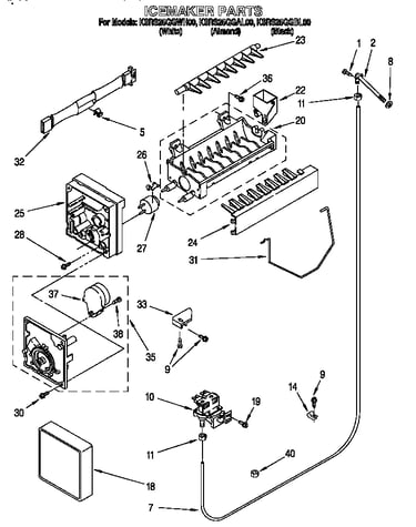 Icemaker parts