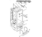 KitchenAid KSRS22QGAL00 refrigerator liner diagram