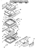 Refrigerator shelf