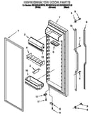 Refrigerator door