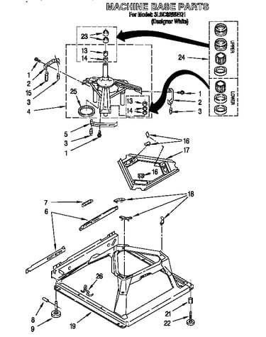 Machine base