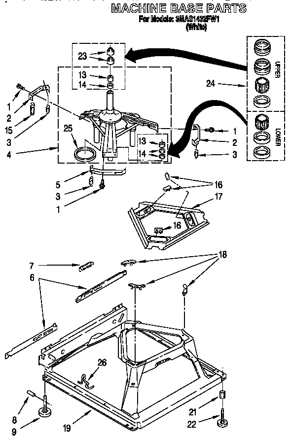 Machine base