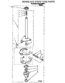 Brake and drive tube