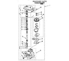 Whirlpool 3MAS1432FW1 gearcase diagram