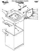 Top and cabinet