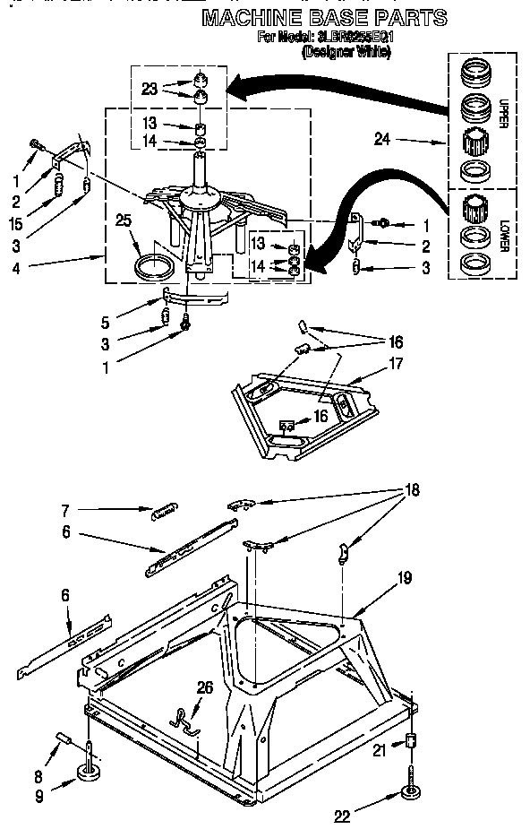 Machine base