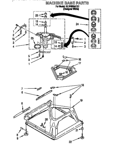 Machine base