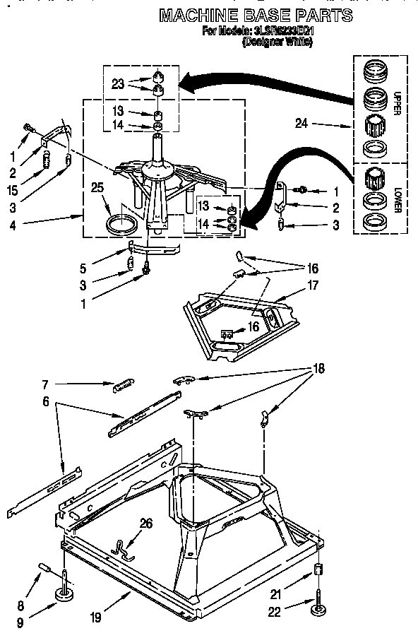 Machine base