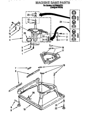 Machine base