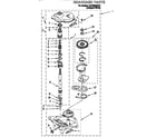 Whirlpool 3LSR6233EQ1 gearcase diagram