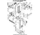 Whirlpool ED22MK1LWR1 air flow and control diagram