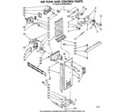 Whirlpool ED22MKXRWR0 air flow and control diagram