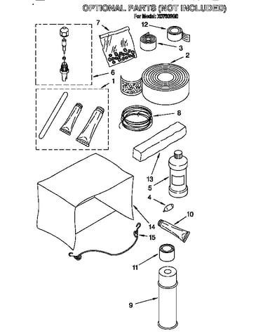 Optional parts (not included)