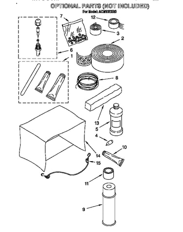Optional parts (not included)