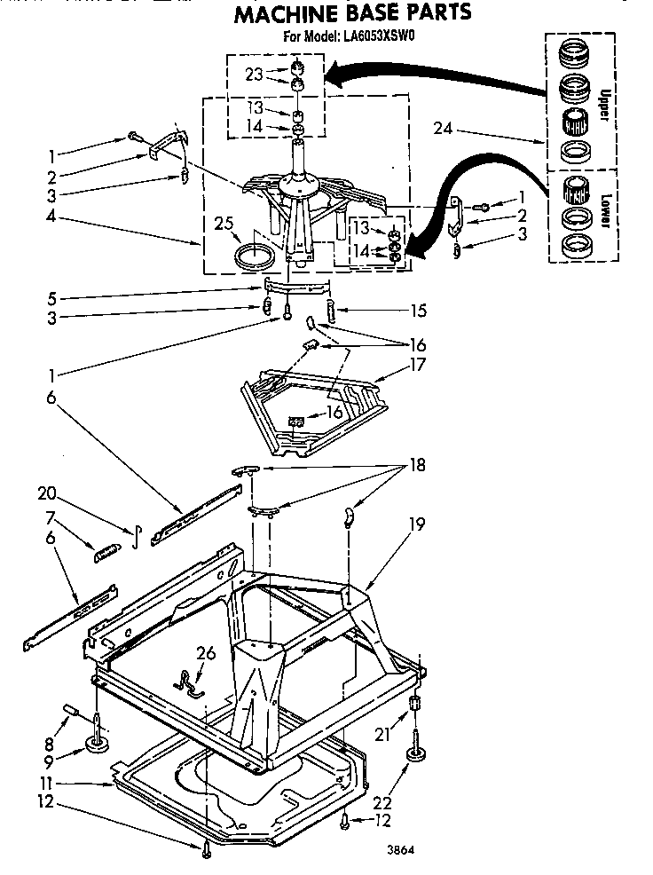 Machine base