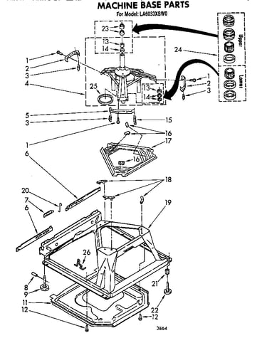 Machine base