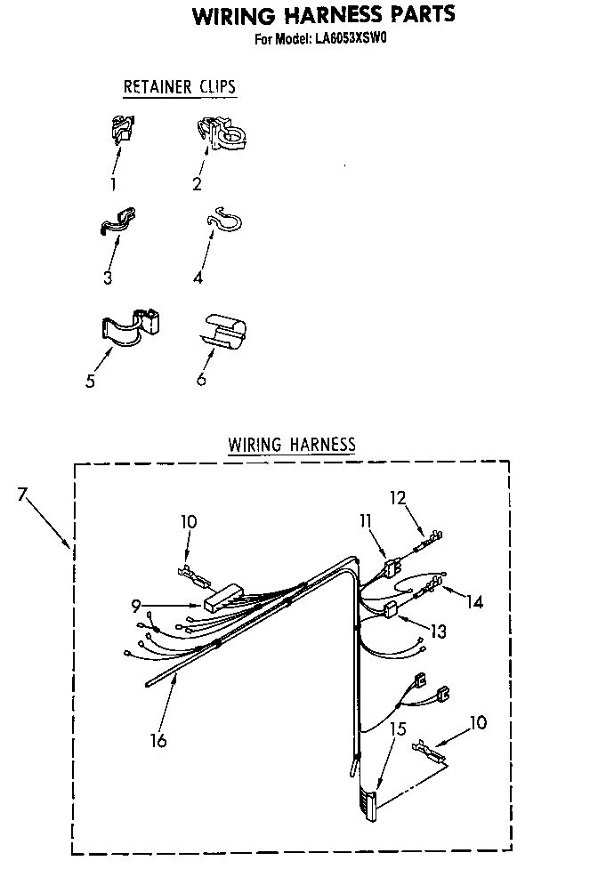 WIRING HARNESS