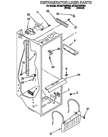 Refrigerator liner