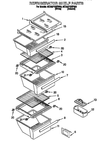 Refrigerator shelf