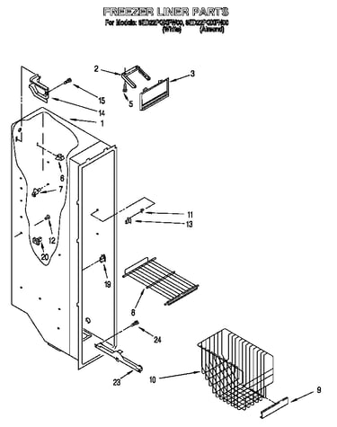 Freezer liner