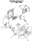 Dispenser front