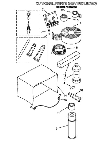 Optional parts (not included)