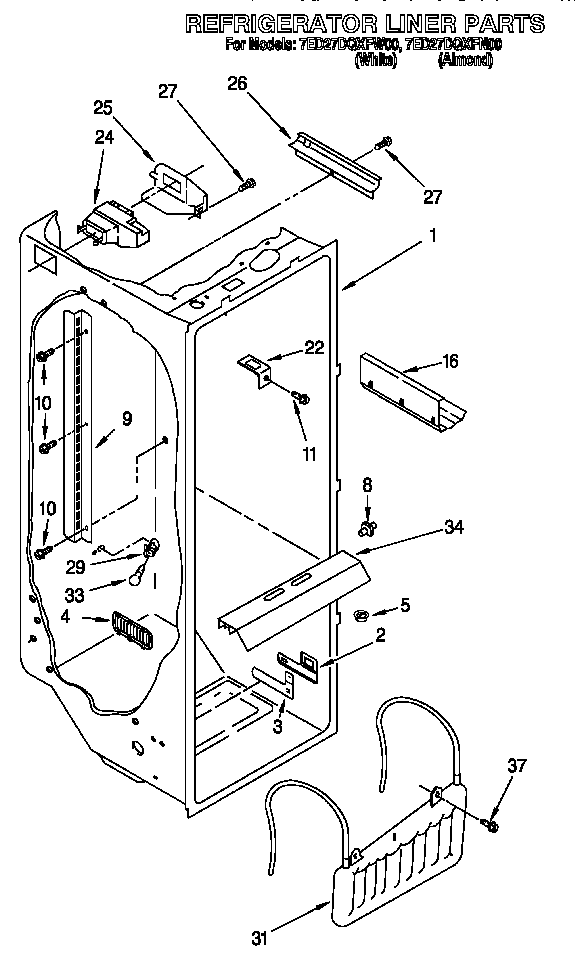 Refrigerator liner