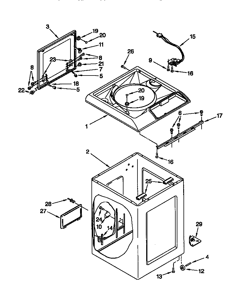 TOP AND CABINET