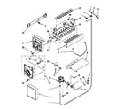 Whirlpool 3VED27DQFW00 icemaker diagram