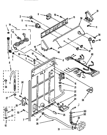 Controls and rear panel