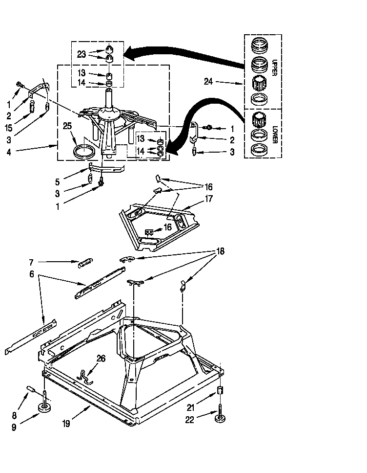 Machine base
