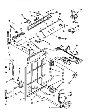 Controls and rear panel