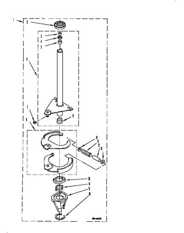 Brake and drive tube