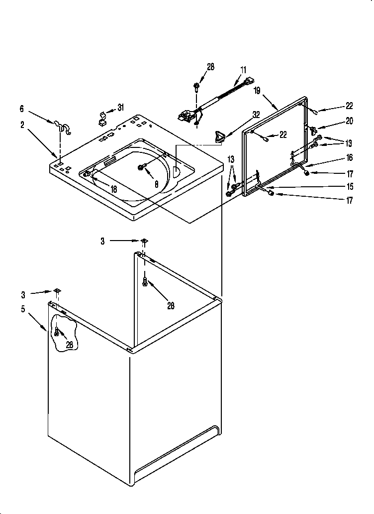 TOP AND CABINET