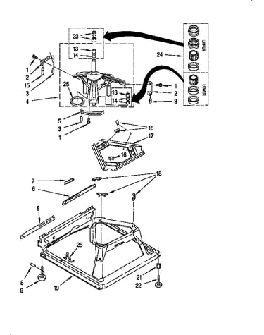 Machine base