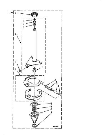 Brake and drive tube