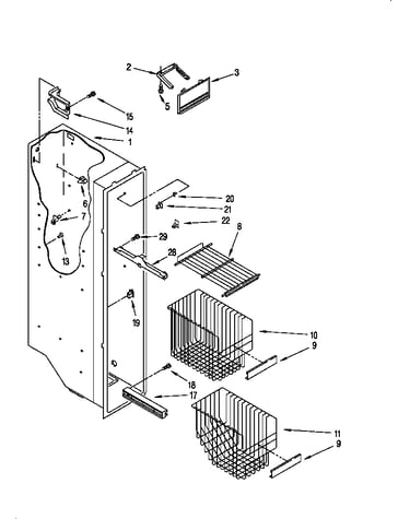 Freezer liner