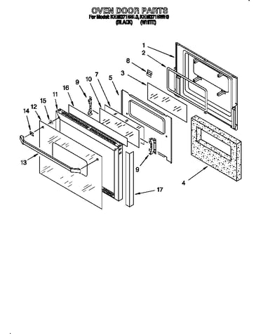 Oven door