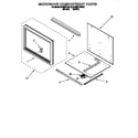 KitchenAid KEMI371BBL0 microwave compartment diagram