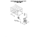 KitchenAid KEMI371BBL0 magnetron and air flow diagram