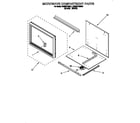 KitchenAid KEMI371BWH1 microwave compartment diagram